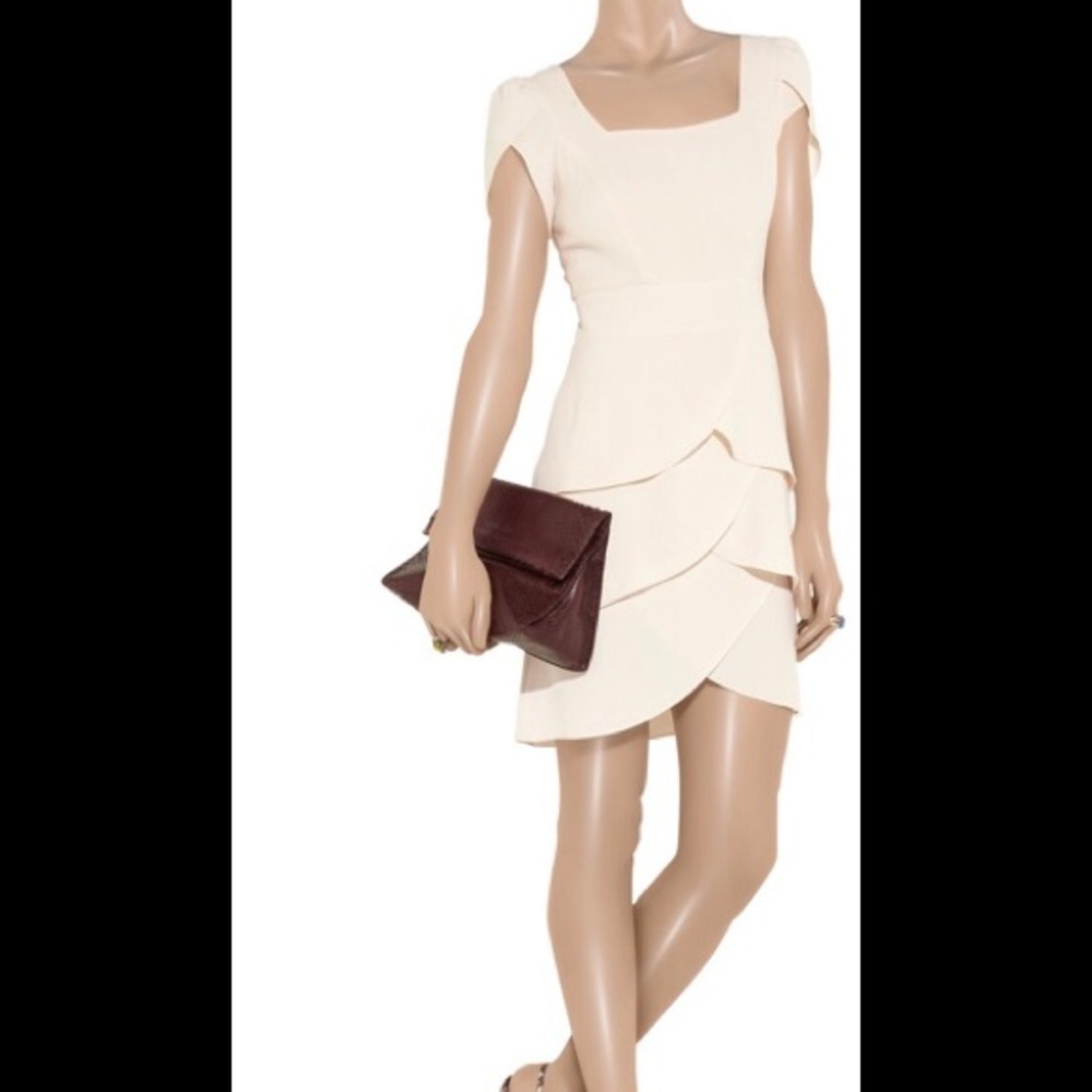 Temperley London Cream Mini Dress